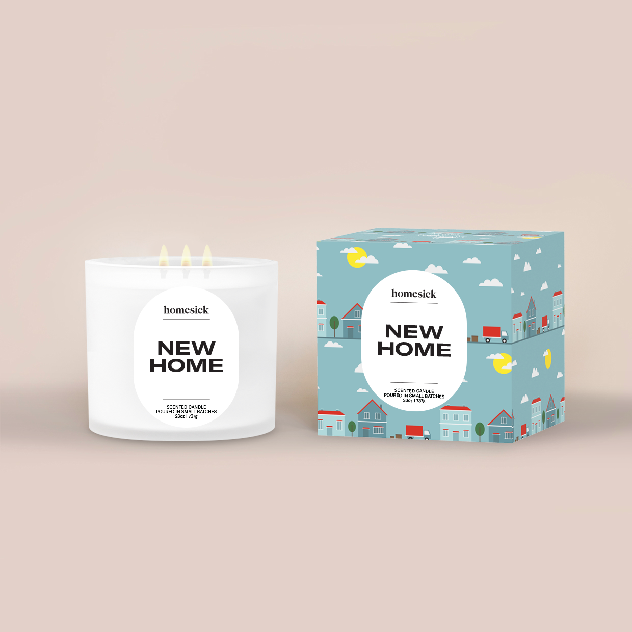 New Home 3-Wick Candle