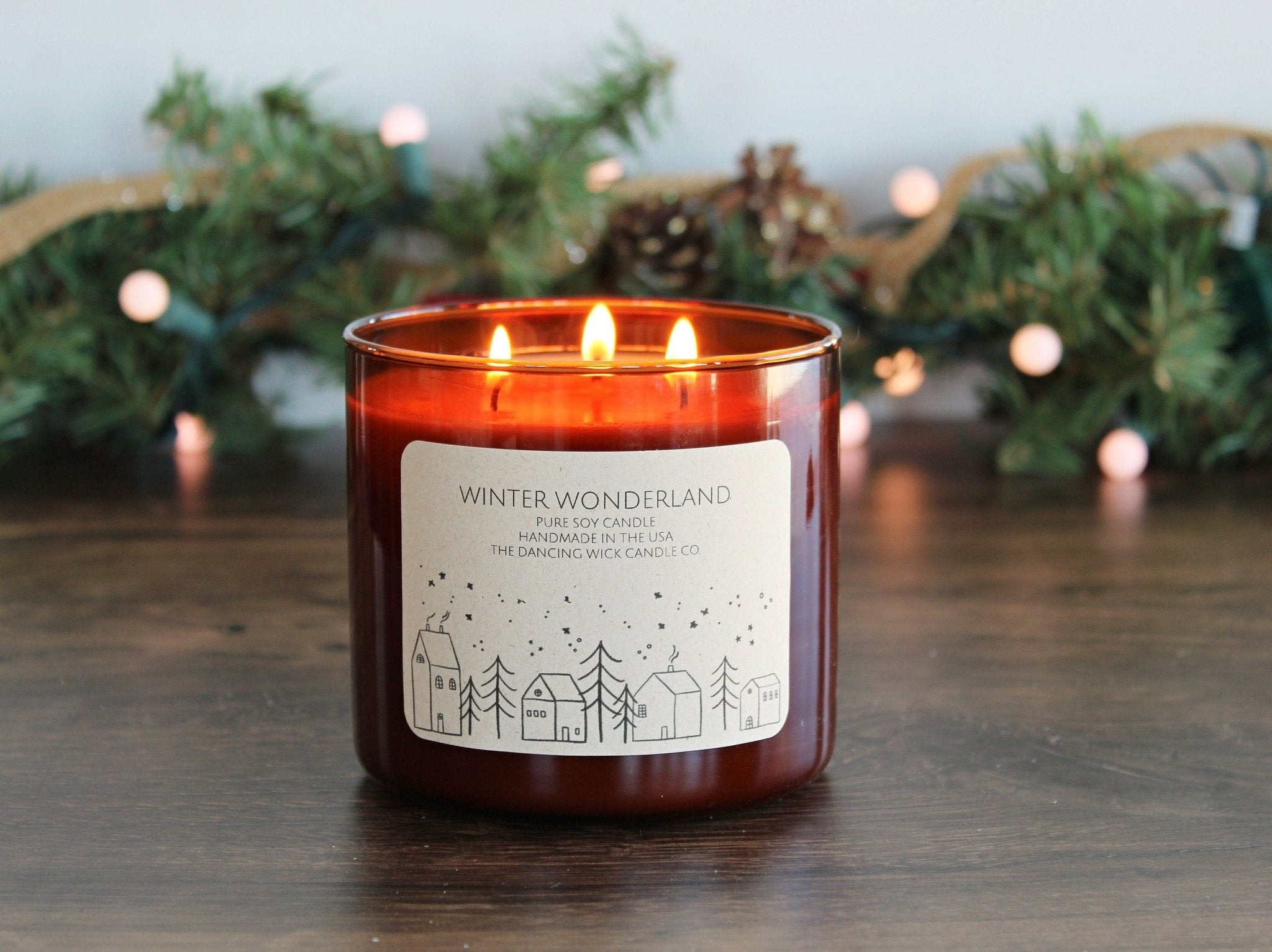 3 Wick Christmas Tumbler Candle